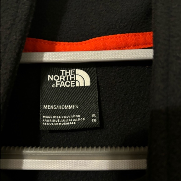 North Face Mens 2 toned fleece pullover, XL, - Picture 2 of 5